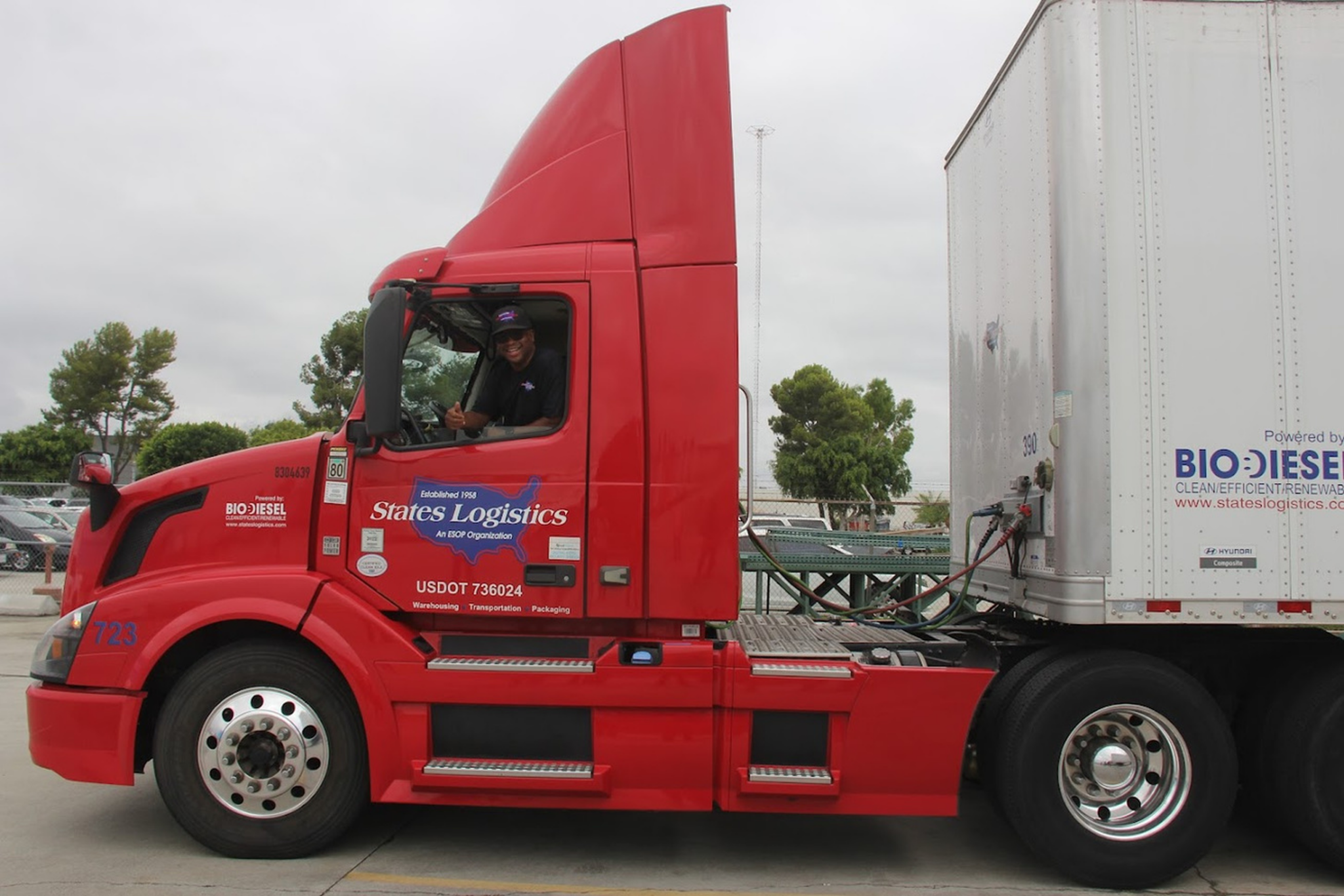 States Logistics Semi Truck.