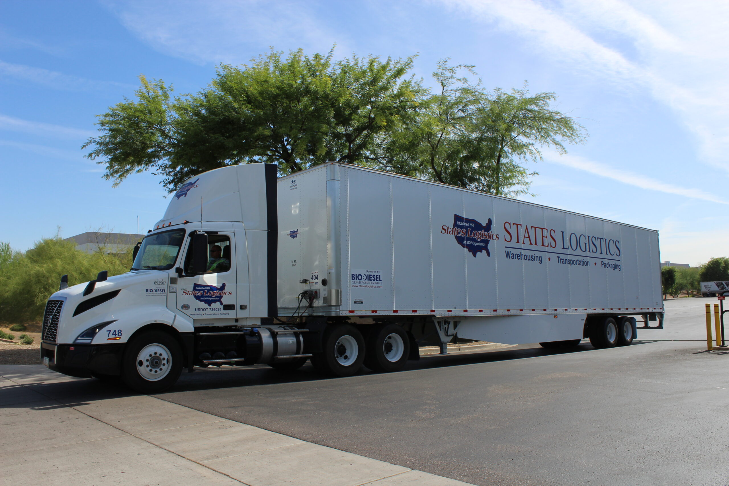 States Logistics trucking and transportation broker